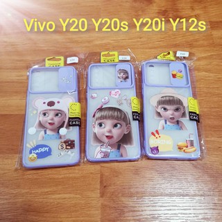 เคสVivo Y20 Y20s Y20i Y12s เปิดปิดเลนส์กล้อง