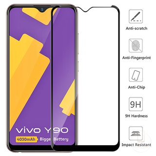 ฟิล์มกระจกนิรภัย 9D สําหรับ Vivo V21 Y33 Y17 Y15 Y12 Y11 Y19 Y53 Y30 Vivo 1606 1609 1601 1603 1713 1714 1723 1716 1724 1726