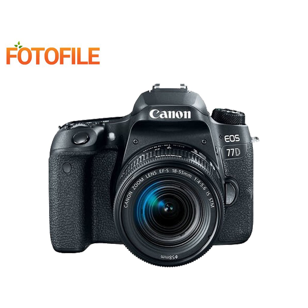 Canon กล้อง EOS 77D Kit EFS 18-55 STM