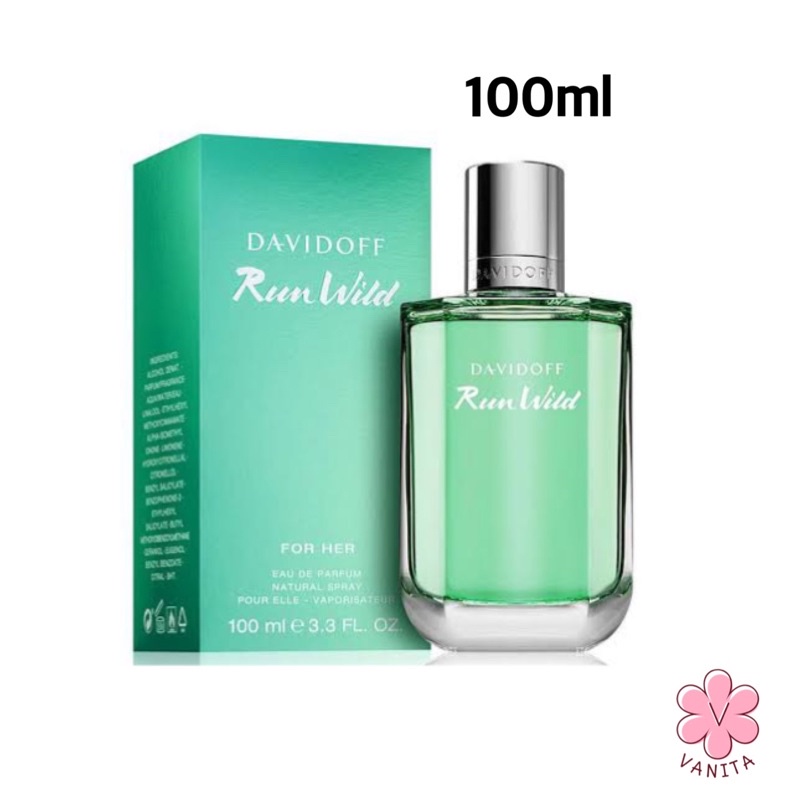 น้ำหอมแท้ Davidoff Run Wild For Her EDP 100 ml.