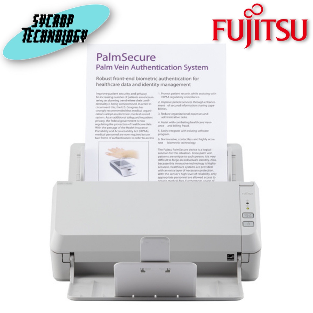 สแกนเนอร์ Fujitsu FJS-SP-1130N Fujitsu Scanner SP-1130N A4 Scanner 1Yr งบ ICT ประกันศูนย์
