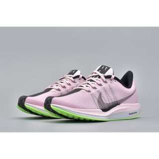 Womens Nike Zoom Pegasus 35 Turbo Hyper Pink/Black Running Shoes (สีชมพู_คาดดำ)