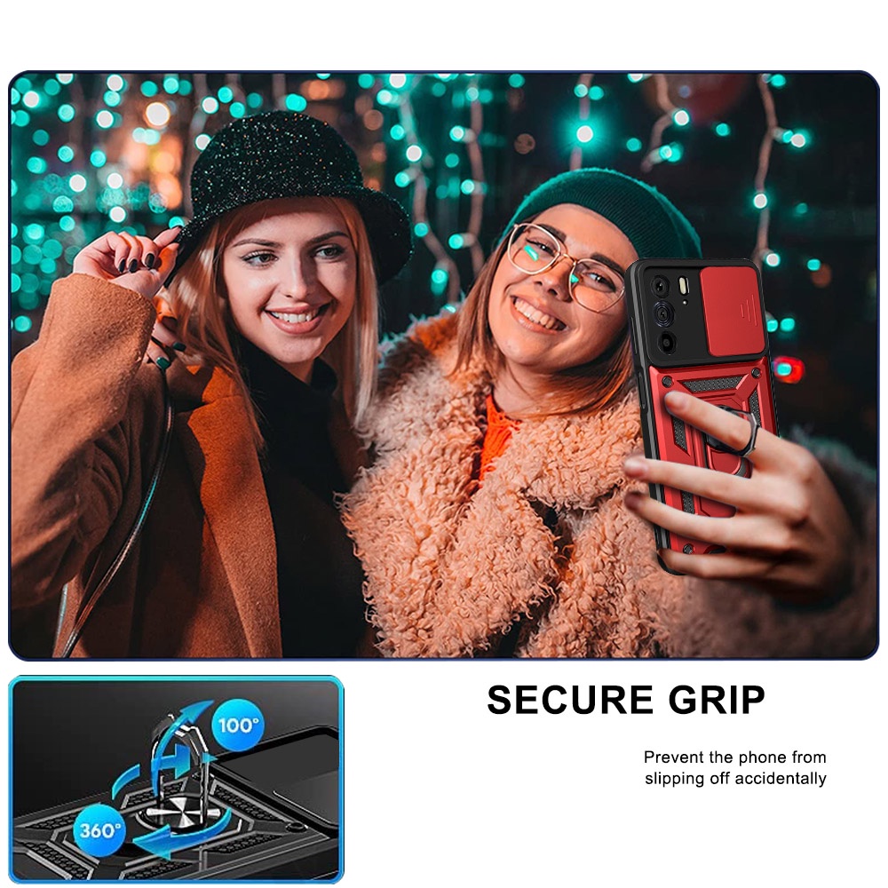 ปลอกสําหรับ Motorola Moto Edge 50 Pro Ultra Fusion 40 Neo เคสโทรศัพท์ Anti-drop Hard โทรศัพท์ฝาหลังพร้อมเลนส์ป้องกันและวงเล็บ