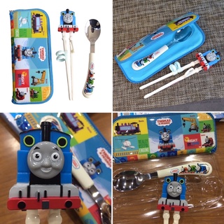 ช้อน ตะเกียบ พร้อมถุงเก็บ  Thomas