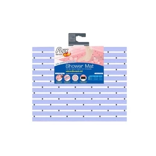 Poly-Brite โพลี-ไบรท์ Shower Mat แผ่นรองกันลื่น 62x45 ซม.