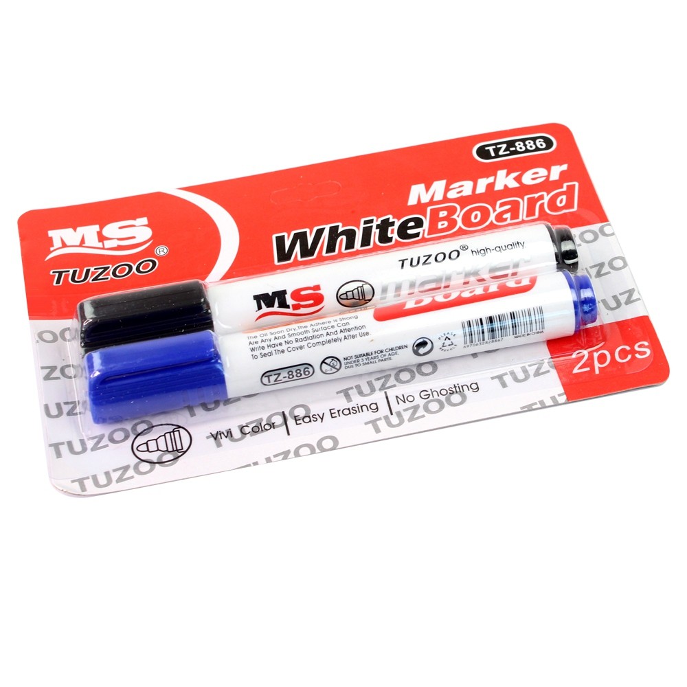 Telecorsa Round Head Whiteboard Pen (Pack 2 Handle) White-Board-Maker-00H-BOSS
