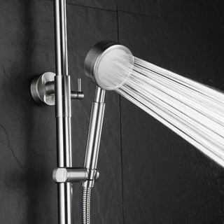 🚿💦❗️ ชุดฝักบัวอาบน้ำสแตนเลส ชุดฝักบัวสแตนเลส แท้ ❗️ 2in1สแตนเลสSUS304ทั้งชุด💦🚿