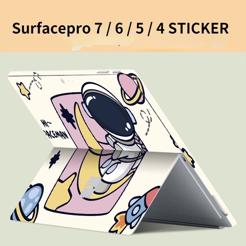 MICROSOFT ฟิล์มสติ๊กเกอร์ไมโครซอฟท์แท็บเล็ต Surfacepro 7 / 6 / 5 / 4 /3 หลากสี