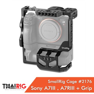 Sony A7III , A7RIII Cage Battery Grip SmallRig #2176 📌ส่งจากไทย📦 เคส เสริม แบตเตอรี่ กริป โซนี่ A73 A7R3