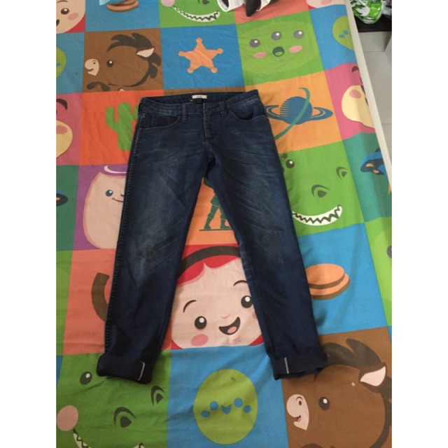 กางเกงเอวต่ำ 27-28 ยี่ห้อwangler ใส่พับขาละน่ารักมากกกก