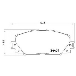 Girling ผ้าเบรคหน้ามิตซูบิชิ Mitsubishi CEDIA 04 up LANCER EX 1.8-2.0L ปี 09-15 ,Spacewagon 2.4 / 6132879-1/T