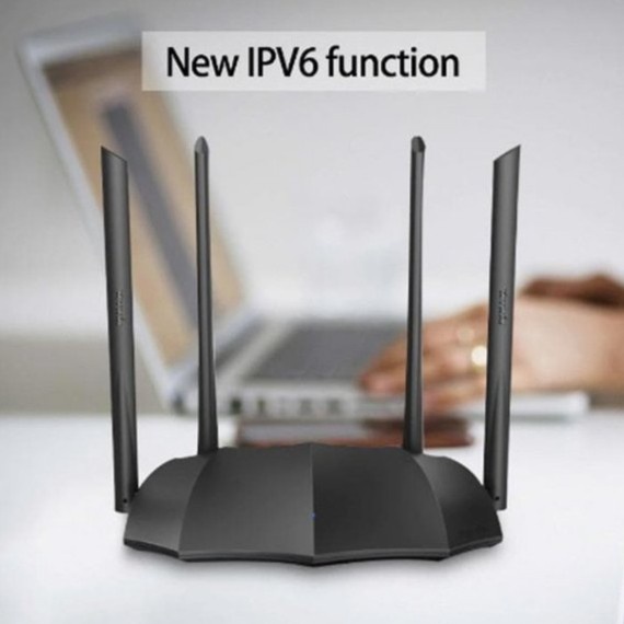 TENDA AC8 สมาร์ท Dual Band GIGABIT Wifi ROUTER REPEATER AC1200 PORT ipv6 ac 1200 8 wisp 4in1