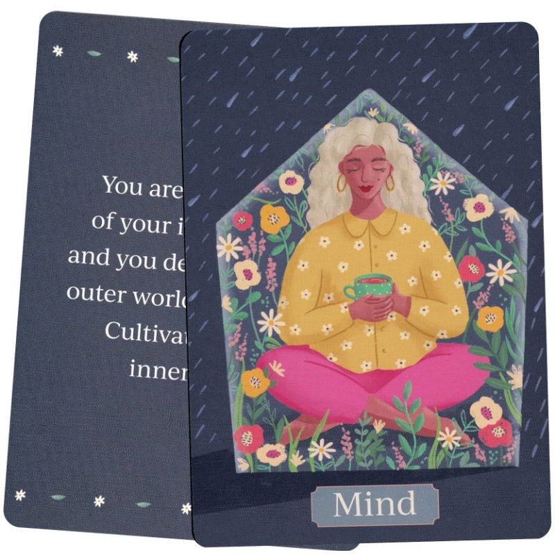 Self-Care Wisdom Oracle Cards ไพ่ออราเคิลแท้ลดราคา ไพ่ยิปซี ไพ่ทาโร่ต์ ไพ่ออราเคิล Tarot Oracle Cards Deck - รูปที่ 4