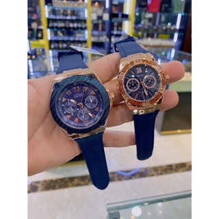 Guess✨ แท้ (เครื่องหิ้ว) ตัวเรือนสายยาง⭐️รับประกันตัวเครื่อง 1ปี Code:W9D080665