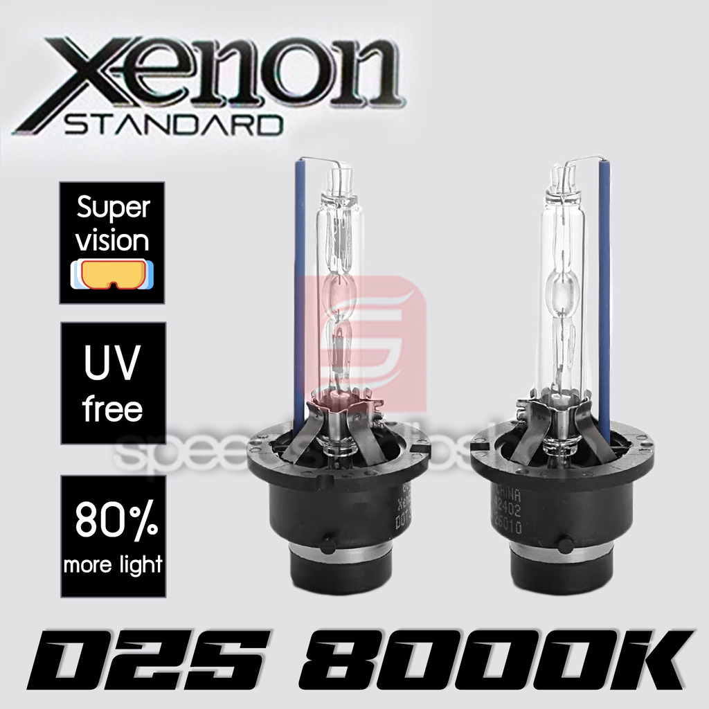 Speed Studio หลอดไฟหน้า ซีนอน D2S HID Xenon 8000K 35w 1 คู่