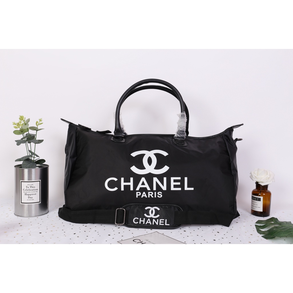 กระเป๋าเดินทางใบใหญ่ Chanel travel &amp; fitness bag แท้ OUTLET 100% AL092👉เช็คก่อนกดสั่งซื้อ