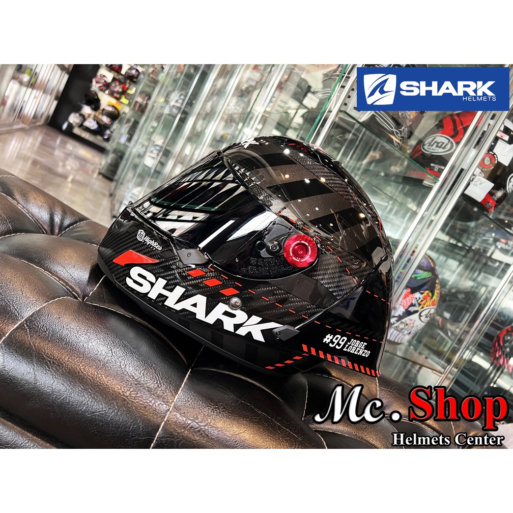 หมวกกันน็อค SHARK รุ่น RACE R PRO GP LORENZO WINTER TEST 2020