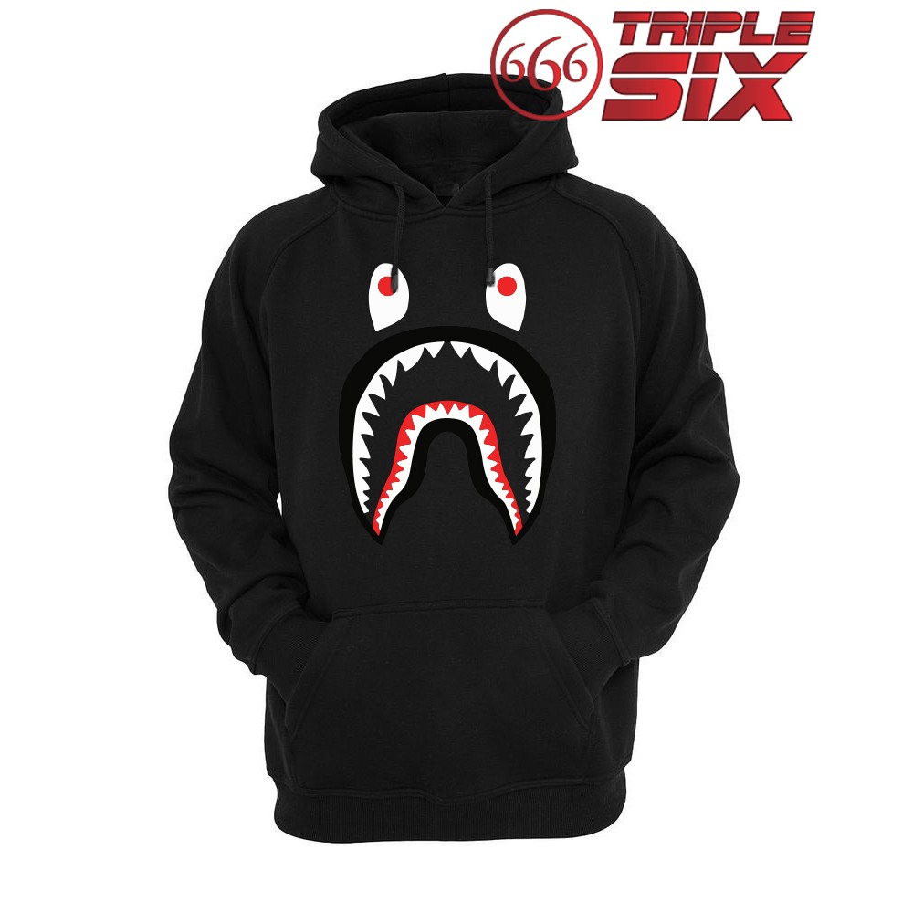 TRIPLESIX - Bathing ape Hoodie Jacket - BAPE Shark