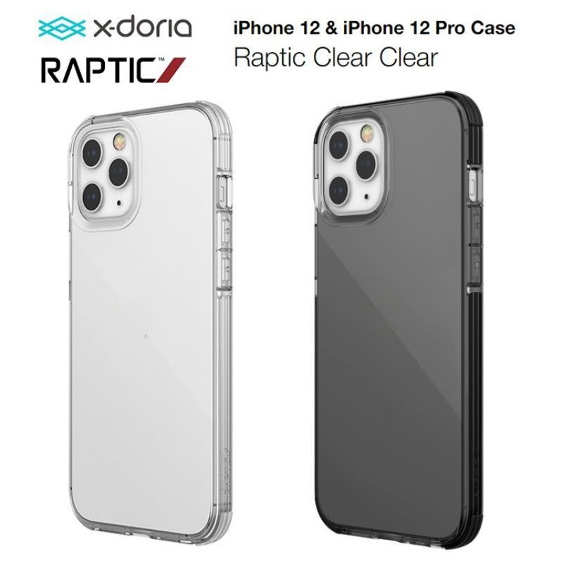 (iPhone15มาจ้า) X-Doria Defense clear เคสกันกระแทก iPhone15 pro/15Ultra/12Mini/12 Pro Max ผ่านมาตราฐาน Drop test 2 เมตร