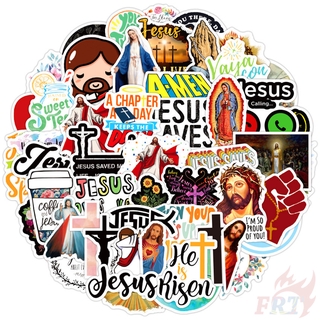 50Pcs/Set ❉ Jesus Christ Series 02 สติ๊กเกอร์ ❉ DIY Fashion Waterproof Doodle Decals สติ๊กเกอร์