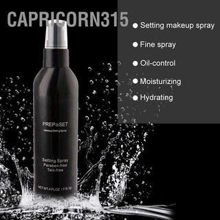 Capricorn315 สเปรย์รองพื้น ให้ความชุ่มชื้น ติดทนนาน 118 มล. สีดํา