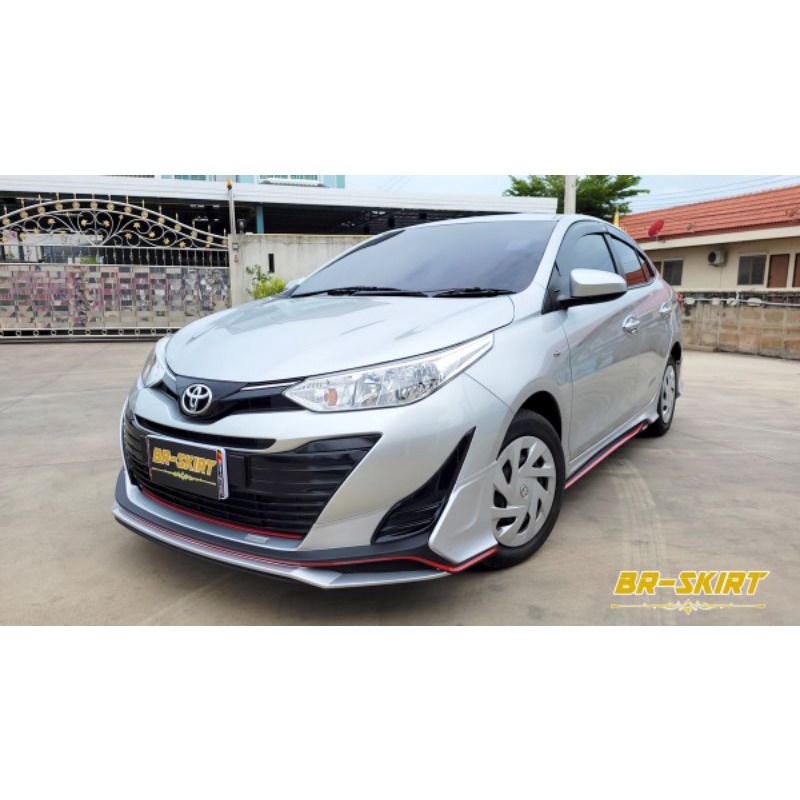 🔸️ชุดแต่งสเกิร์ต Yaris Ativ 2017-2019 ทรง Foresta (Fortezza)