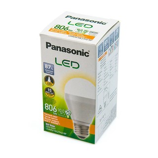 Panasonic หลอด LED 10W E27 806LM 15,000ชม.