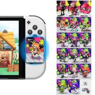 Splatoon ใหม่ ชุดพร็อพสวิตช์เกม amiibo 1-3 17 แผ่น