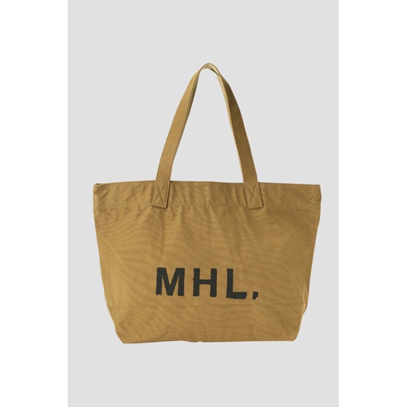✨ กระเป๋า Margaret Howell MHL. Heavy Canvas Tote Bag สีน้ำตาล