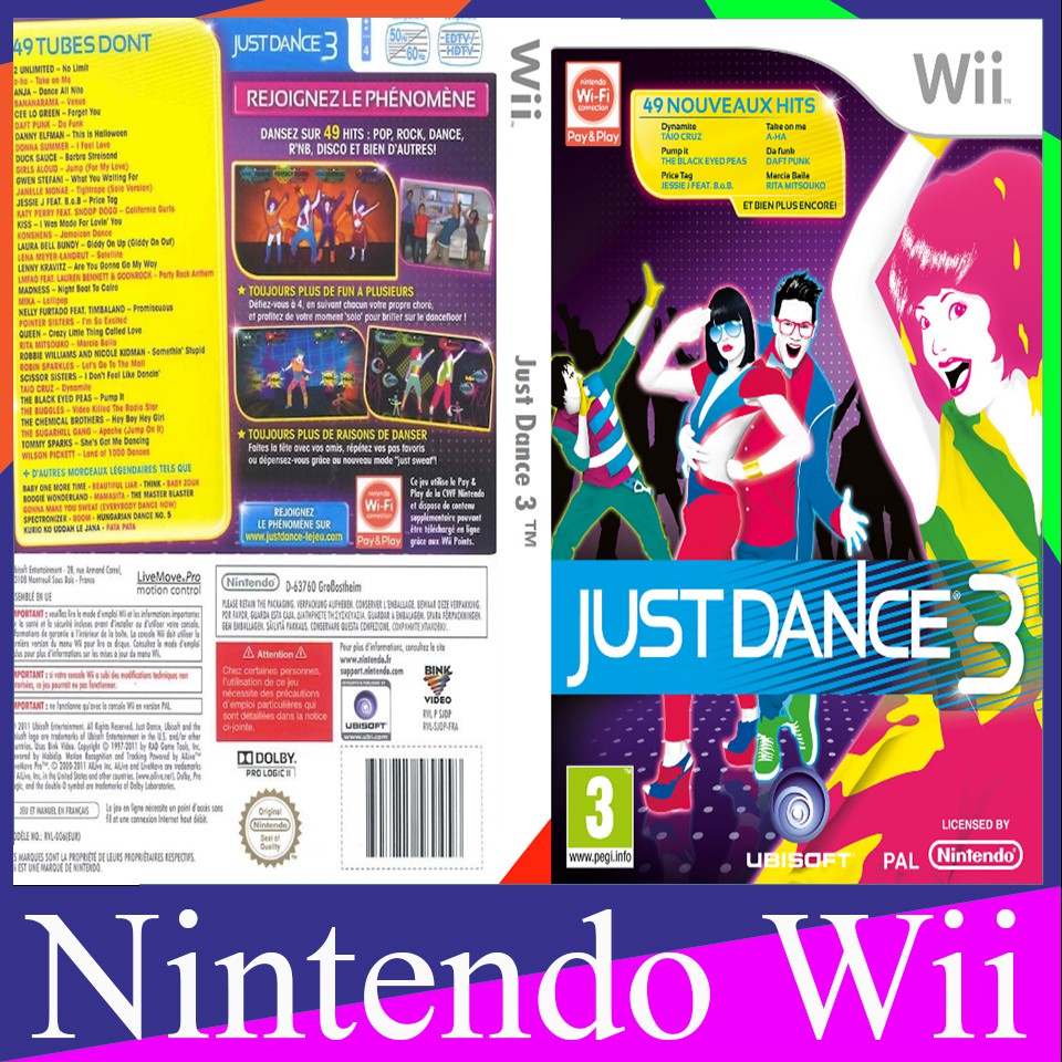 just dance 3 wii