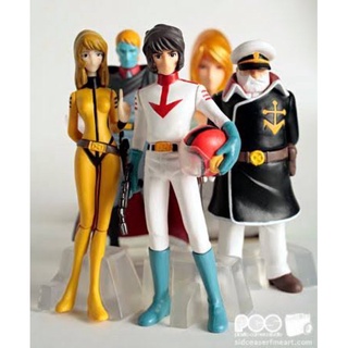 กาชาปอง เรือรบอวกาศยามาโตะ HGIF Star Blazers: Space Battleship Yamato Mini Figure Gashapon by Bandai (Set of 5)