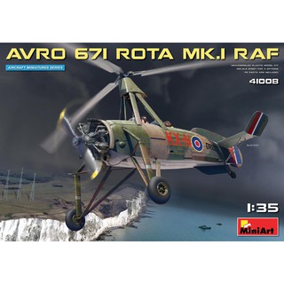 โมเดลเครื่องบิน MiniArt 1/35 MI41008 AVRO 671 ROTA MK.I Raf