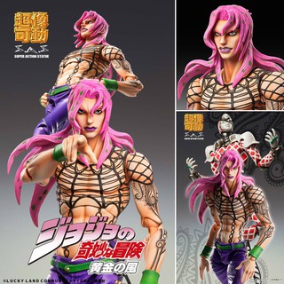 Model Figma งานแท้ Original ฟิกม่า Figure JoJos Bizarre Adventure โจโจ้ ล่าข้ามศตวรรษ Part V Diavolo เดียโบโร่ ดิอาโวโล