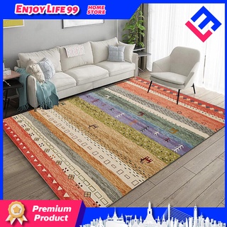 พรมตกแต่งห้อง rug พรมปุพื้นห้อง พรมข้างเตียง สไตล์นอร์ดิก 140*200 ซม.พรมห้องนอน