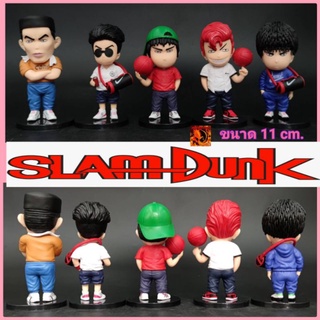 โมเดล สแลมดังก์ Slam dunk ขนาด 11 cm. 5 แบบ ฐานดำ งานดี ราคาถูก  พร้อมส่ง