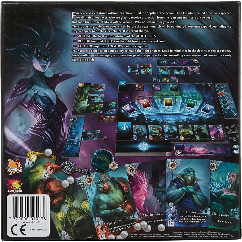 ของแท้ Abyss Board Game - dicecup.boardgame - ThaiPick
