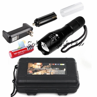 A100 Flashlight LED CREE XML T6 ไฟฉายความสว่างสูง 5โหมด