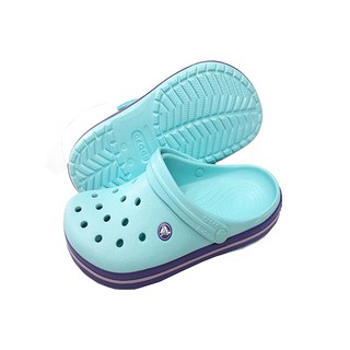 Crocs Crocband Ice Blue รองเท้าทรงหัวโต สีฟ้าอ่อน แท้ใหม่ 100%