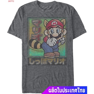 ผ้าฝ้ายแท้เสื้อยืดผู้ชายและผู้หญิง Nintendo Mens T-Shirt Sports T-shirtS-4XL