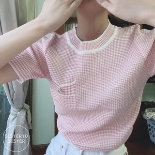 Crop Candy - S00465 ครอปแฟชั่น พร้อมส่ง