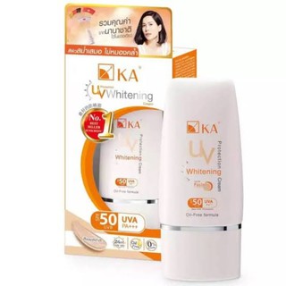 ครีมกันแดด เคเอ UV whitening cream SPF 50 สีพาสเทล ครีมกันแดด ka ขนาด 15 กรัม