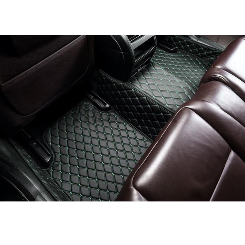 Custom Leather Car Floor Mats For Renault Sandero Stepway Megane Clio