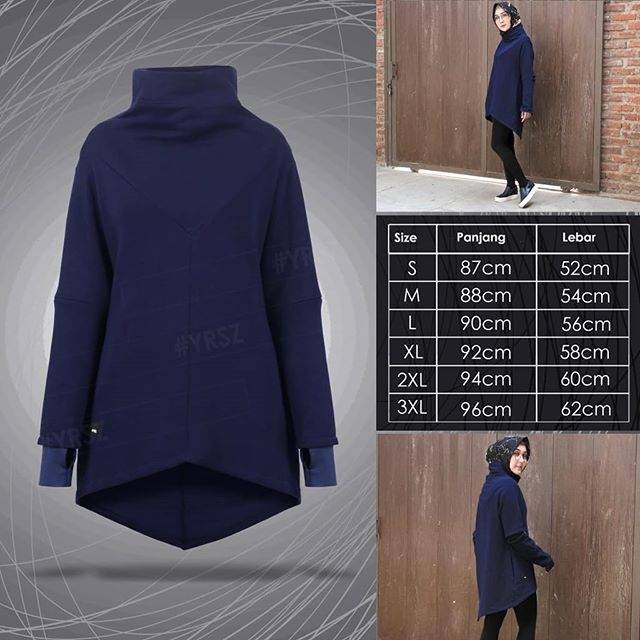 SANKAKU SWETER (ROYAL BLUE)