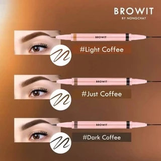 [ส่งด่วน] Browit Duo Brow & Eyeliner บราวอิท ดินสอเขียนคิ้วและอายไลน์เนอร์ในแท่งเดียว