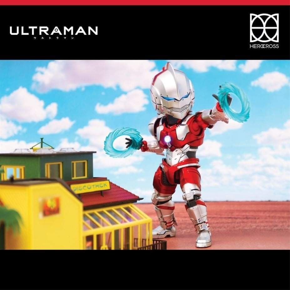 Herocross Ultraman Hayata Shinjiro Ultraman (Hybrid Metal Figuration ...