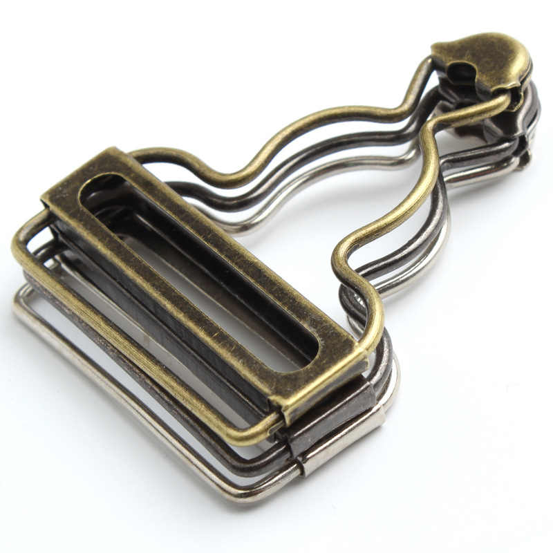 1pcs  หัวเข็มขัดโลหะปรับระดับได้สําหรับติดกางเกงยีนส์ - รูปที่ 4