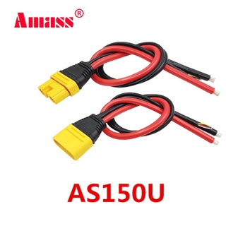 Amass AS150U 70A อะแดปเตอร์ปลั๊กเชื่อมต่อ ตัวผู้ ตัวเมีย ชุบทองแดง สําหรับโดรนบังคับ FPV