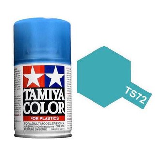 TAMIYA 85072 TS-72 CLEAR BLUE สีสเปรย์ทามิย่า พ่นงานโมเดล