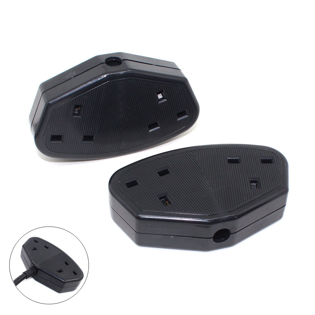 Uk ไฟมาตรฐานอังกฤษ Adaptor เต้ารับผู้หญิงแบบถอดได้ 13A 250V BS1363/A - รูปที่ 3