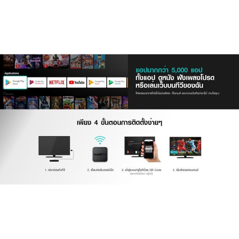 Trueid Tv Box 4k à¸£ à¸™ 2 à¹ƒà¸«à¸¡ à¹à¸— à¸¡ à¸­1 à¸£ à¸šà¸›à¸£à¸°à¸ à¸™à¸¨ à¸™à¸¢ 1 à¸› True Tv à¸à¸¥ à¸­à¸‡à¹à¸­à¸™à¸